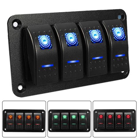 waterproof switch panels for boats